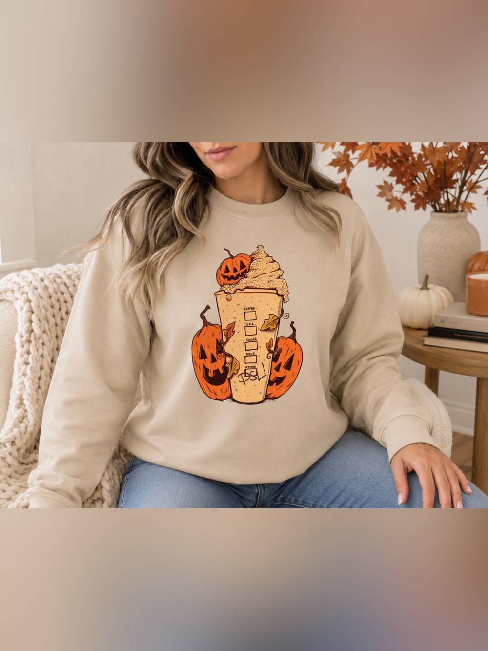 Pumpkin Spice Latte Sweatshirt